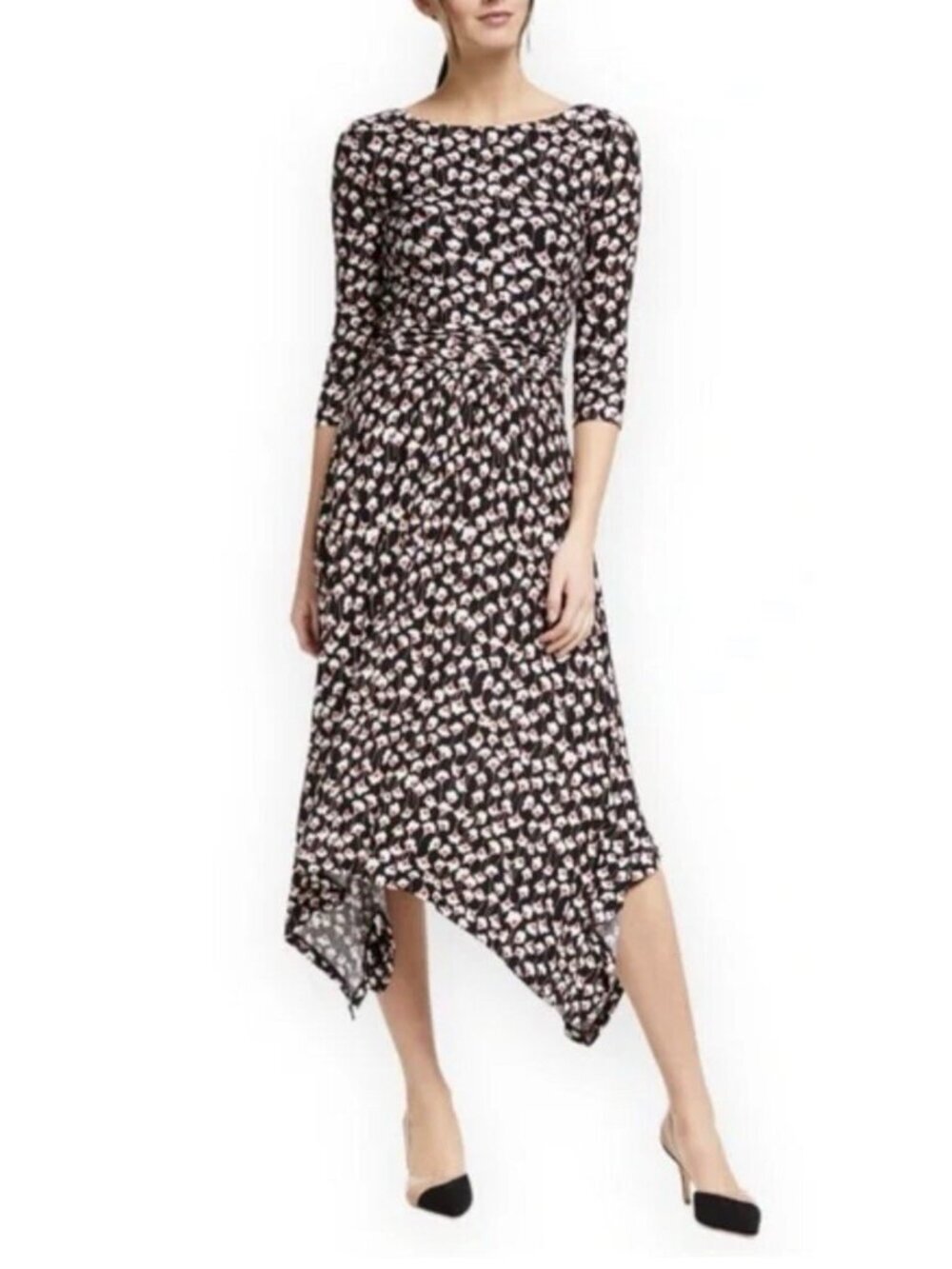 Boden Maisie Midi Dress 10 Floral
